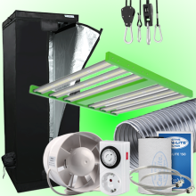 LED GROWBOX SET HL60 - 60x60x160cm - ECO FORCE 300W