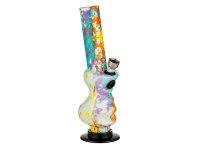 (image for) Acrylic Bong "Graffiti" – 20 cm