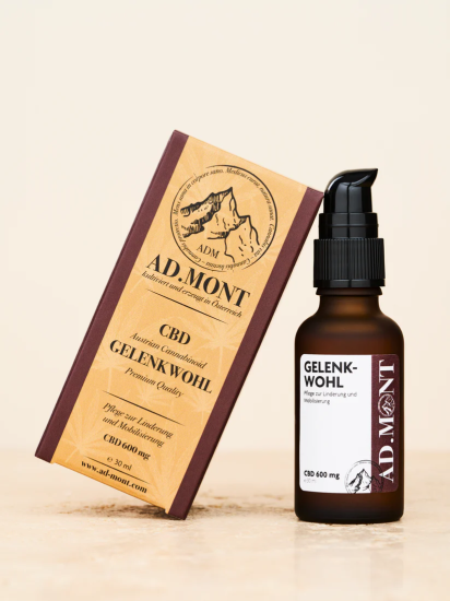 AD.MONT – CBD Bienestar Articular 600 mg – 30 ml