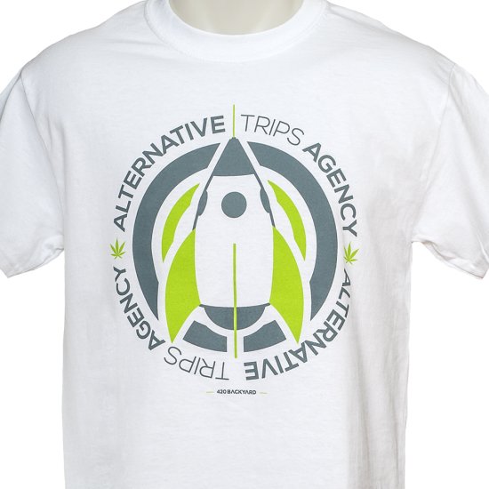 420Backyard- T-Shirt - Alternative trips (white) Bild zum Schließen anclicken