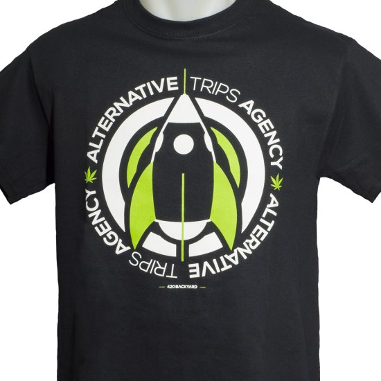 420Backyard- T-Shirt - Alternative trips (black) Bild zum Schließen anclicken