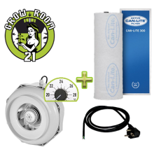 Can-Fan ventilation set 100mm/270m³ - temperature adjustable