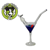 Black Leaf - Cocktail Glass Bong