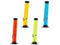 (Bild für) Amsterdam Rillen Acryl Bong – 32 cm