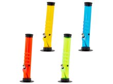 (Bild für) Amsterdam Rillen Acryl Bong – 32 cm