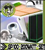 LED GROWBOX SET GP100 - 100x100x200cm - SUN FORCE 200W