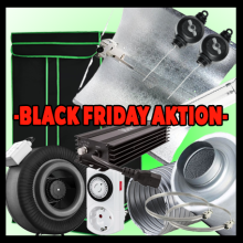 (image for) GROWBOX SET ‚Black Friday‘ GP120-L 600Watt 120×120×200 cm – DIGITAL