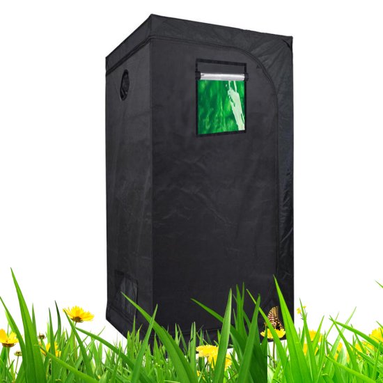 Growbox Green Power 90 - 90x90x180cm - 600D Bild zum Schließen anclicken