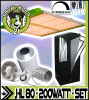 LED GROWBOX SET HL80 - 80x80x180cm - SUN FORCE 200W