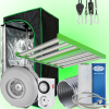 LED GROWBOX SET GP80k - 80x80x160cm - ECO FORCE 300W