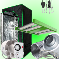 LED GROWBOX SET GP60k - 60x60x120 - ECO FORCE 100W