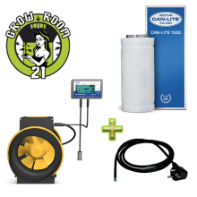 Can-Fan Max Fan Pro EC Ventilation Kit 200mm/1301m³ - °C & rH%