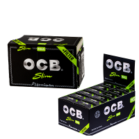 OCB - Rolls Black Premium Slim +tips