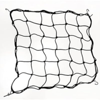 Pflanzennetz / Stütznetz schwarz-elastisch 90cm x 90cm