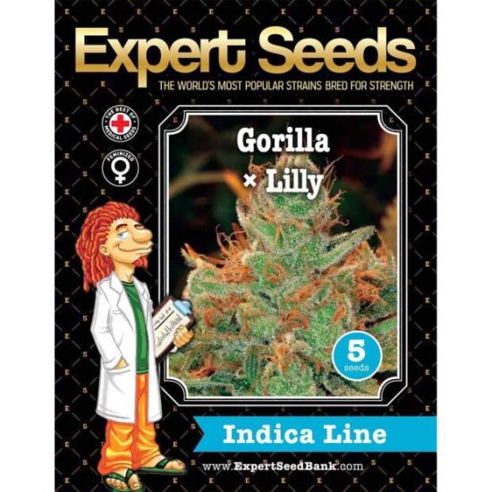 Expert Seeds Gorilla Glue # 4 X Lilly - feminised Click image to close