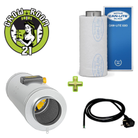 Q-MAX AC Belüftungsset 160mm/560m³ - 3-Stufen (dimmbar)