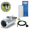 Q-MAX AC Belüftungsset 250mm/1590m³ - 3-Stufen (dimmbar)