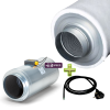Q-MAX AC Belüftungsset 250mm/1590m³ - 3-Stufen (dimmbar)