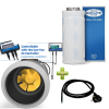 Q-MAX EC schallgedämmtes Belüftungsset 315mm/2850m³ - °C & rlF%