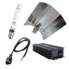 LAMPEN SET 600 Watt mit Hammerschlagreflektor-ANALOG