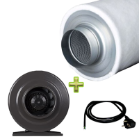 SafeLine ventilation set Inline fan 250mm/1200m3