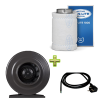 SafeLine Ventilation Set Inline-Fan 250mm/1200m³