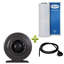 SafeLine Belüftungsset Inline-Fan 100mm/350m³