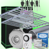 (Bild für) LED GROWBOX SET GP240 - 240x120x200cm - 2xsunLIGHT 1000W 