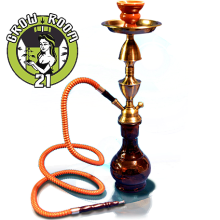 Shisha "Kaffee" (46cm) mit 1 Anschluss