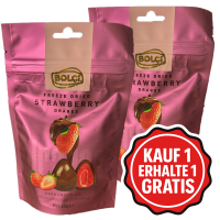 (Bild für) Bolci - Dragee Dark Chocolate Freeze Strawberry (1+1 AKTION)