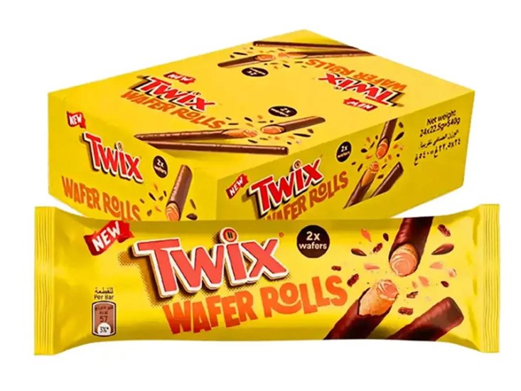 (Bild für) Twix - Wafer Rolls