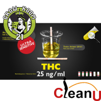 CleanU - Urin- Teststreifen THC 25ng/ml