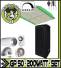 LED GROWBOX SET GP50 - 50x50x120cm - SUN FORCE 200W