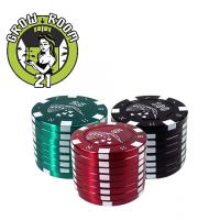 Grinder - "Pokerchip" - 3-tlg. - Ø40mm