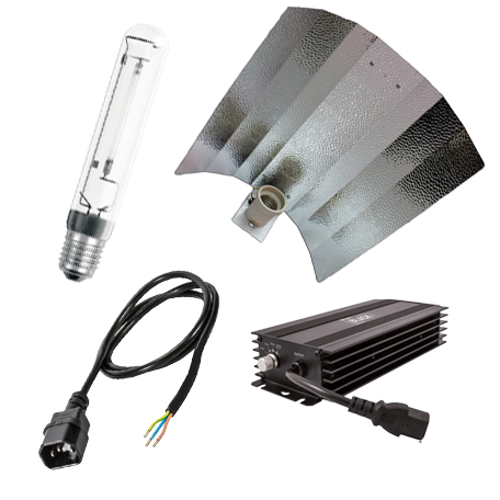 LAMP SET 600 Watt with Hammer Reflector-DIGITAL Click image to close