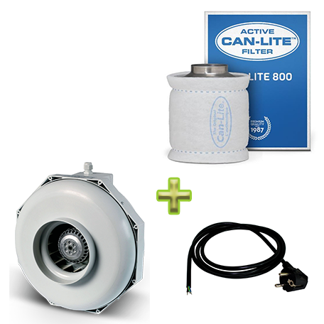 Can-Fan ventilation set 160mm/780m³ Click image to close