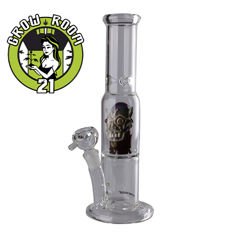Crazy Face Bong 34cm 65mm thick walled 18.8mm Click image to close