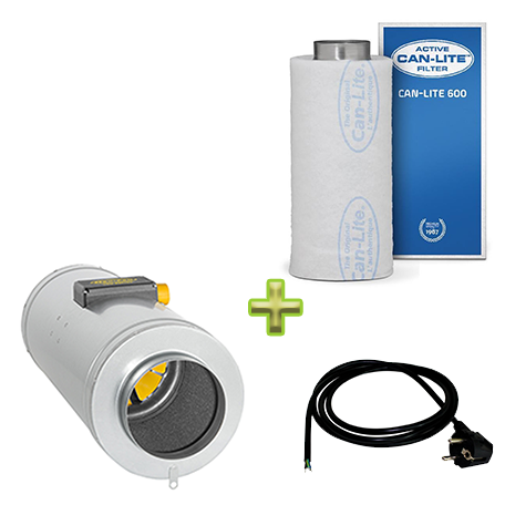 Q-MAX AC ventilation set 160mm/560m³ - 3-stage (dimmable) Click image to close