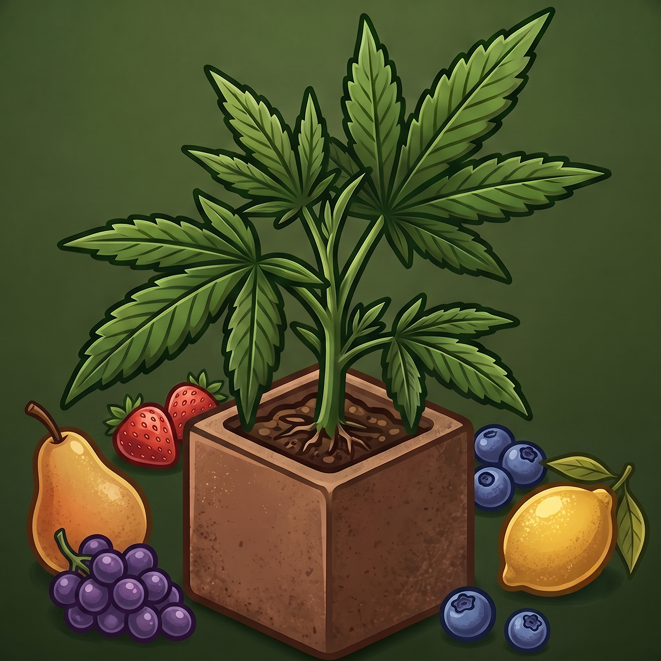 Fruchtige Cannabis Stecklinge und Hanfstecklinge bei GrowRoom21