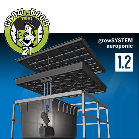 growSYSTEM Aeroponic 1.2 - 120x120cm Bild zum Schließen anclicken