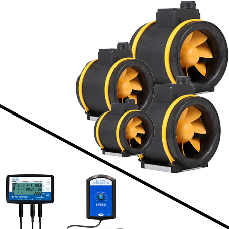 Max Fan Pro EC Lüfter CONTROL -alle Größen- (807m³ bis 2956m³) Bild zum Schließen anclicken