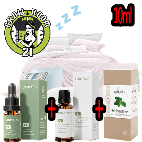 CBD VITAL - "Dream Team Schlaf 24% Single" - Set Bild zum Schließen anclicken