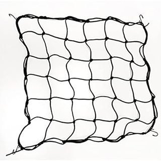 Pflanzennetz / Stütznetz schwarz-elastisch 90cm x 90cm Bild zum Schließen anclicken