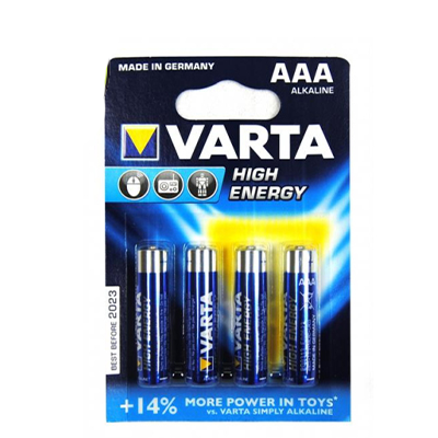 Batterie - Varta - AAA, Micro 4er Blister Bild zum Schließen anclicken