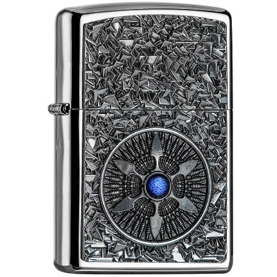 Zippo Feuerzeug Star Blue Center Bild zum Schließen anclicken