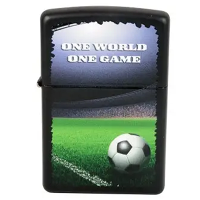 Zippo Feuerzeug One World One Game Bild zum Schließen anclicken